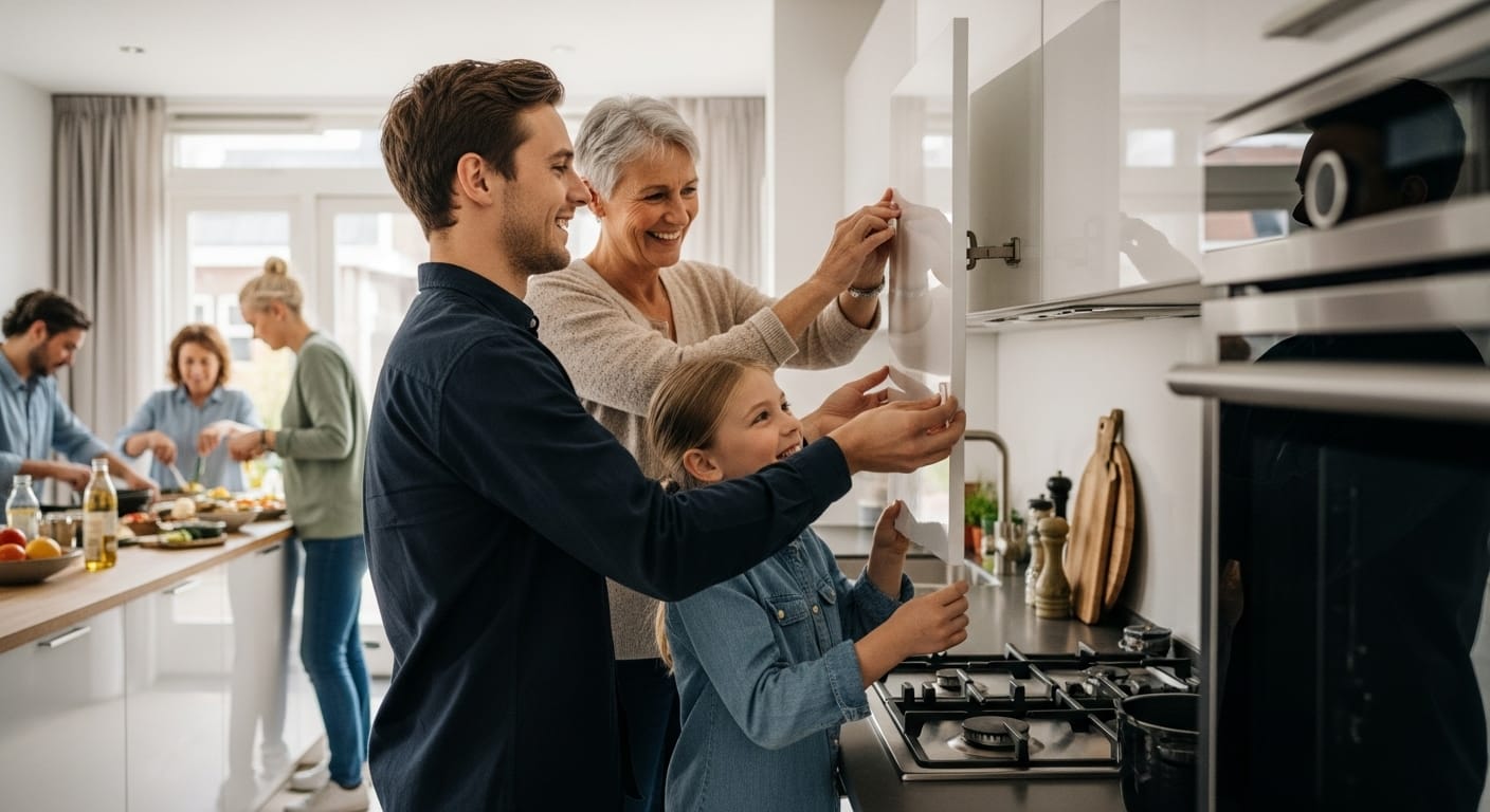 folie keukendeuren installatie keuken